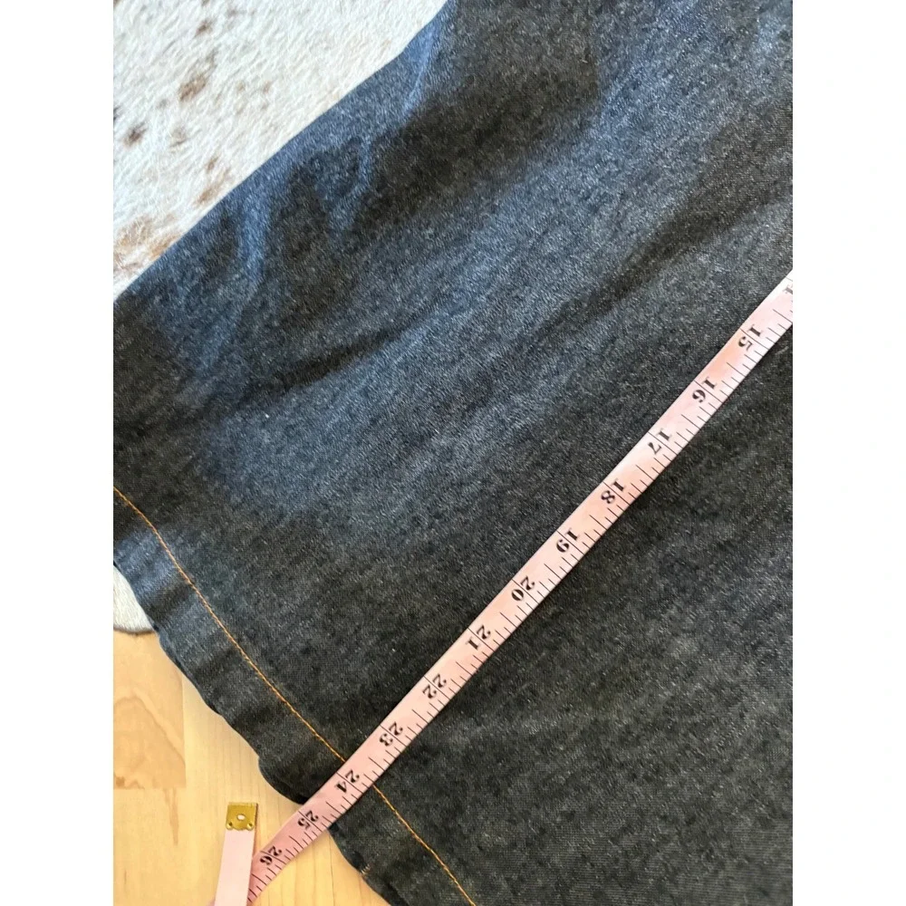 MOSCHINO Denim Y2K Midi‎ Jean Skirt Size 8
